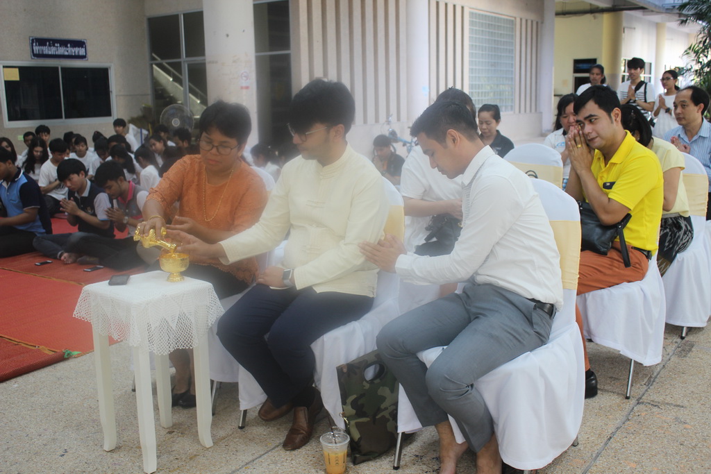 พิธีทำบุญสโมสรนิสิตคณะศึกษาศาสตร์ ประจำปีการศึกษา 2561