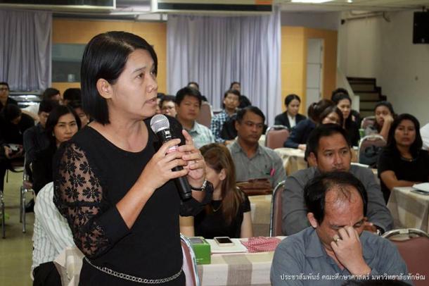 ประชุมชี้แจงนโยบายต่อประชาคมคณะศึกษาศาสตร์