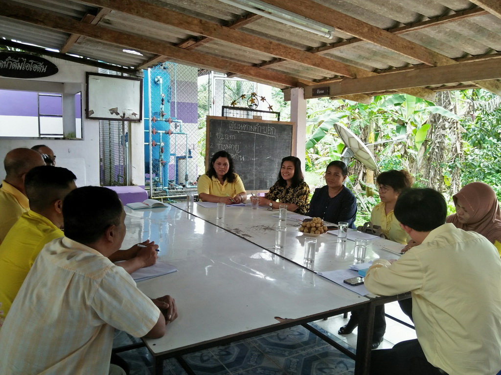 การนิเทศติดตามและประเมินผลการสอนของ “โครงการพัฒนาศักยภาพโรงเรียนในพระราชดำริและโรงเรียนขาดแคลนในเขตพื้นที่การศึกษา 4 จังหวัดภาคใต้”