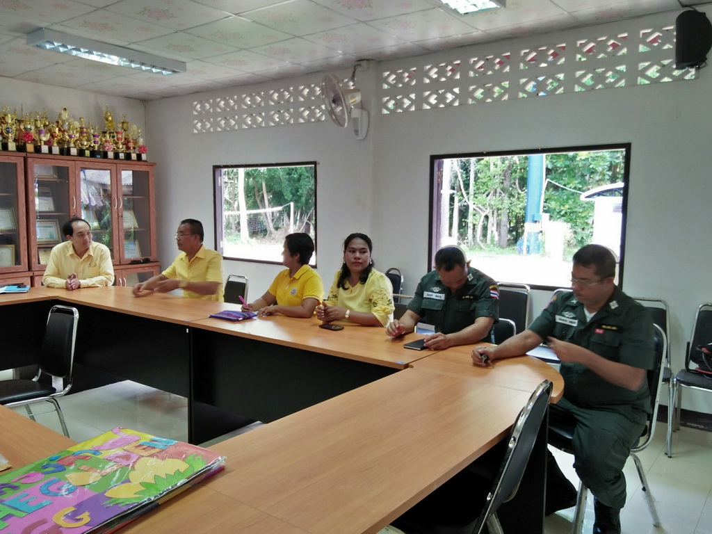 การนิเทศติดตามและประเมินผลการสอนของ “โครงการพัฒนาศักยภาพโรงเรียนในพระราชดำริและโรงเรียนขาดแคลนในเขตพื้นที่การศึกษา 4 จังหวัดภาคใต้”