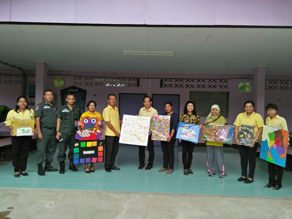 การนิเทศติดตามและประเมินผลการสอนของ “โครงการพัฒนาศักยภาพโรงเรียนในพระราชดำริและโรงเรียนขาดแคลนในเขตพื้นที่การศึกษา 4 จังหวัดภาคใต้”
