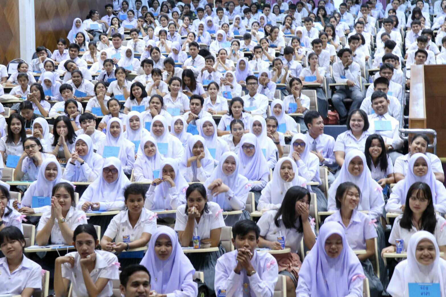 โครงการปฐมนิเทศนิสิตใหม่คณะศึกษาศาสตร์มหาวิทยาลัยทักษิณ ระดับปริญญาตรี ชั้นปีที่ 1 ประจำปีการศึกษา 2561