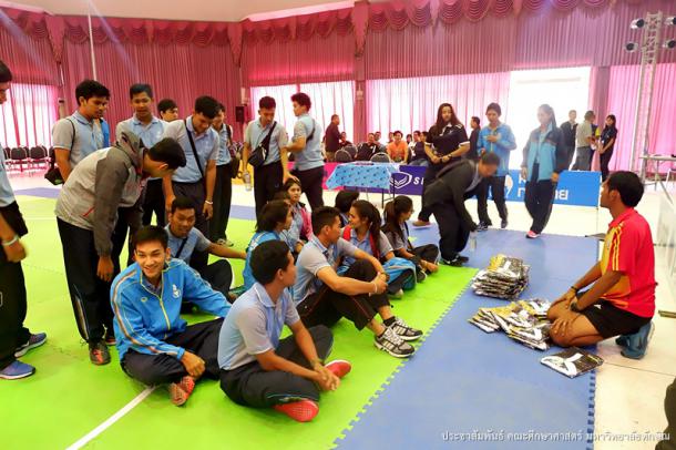 บรรยากาศการเตรียมการแข่งขันกีฬาแห่งชาติ ครั้งที่ 45