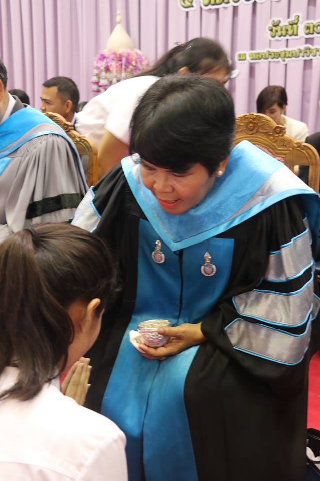 ผู้บริหาร คณาจารย์คณะศึกษาศาสตร์ ร่วมพิธีไหว้ครูประจำปีการศึกษา 2561 มหาวิทยาลัยทักษิณ