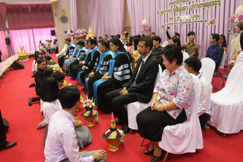ผู้บริหาร คณาจารย์คณะศึกษาศาสตร์ ร่วมพิธีไหว้ครูประจำปีการศึกษา 2561 มหาวิทยาลัยทักษิณ