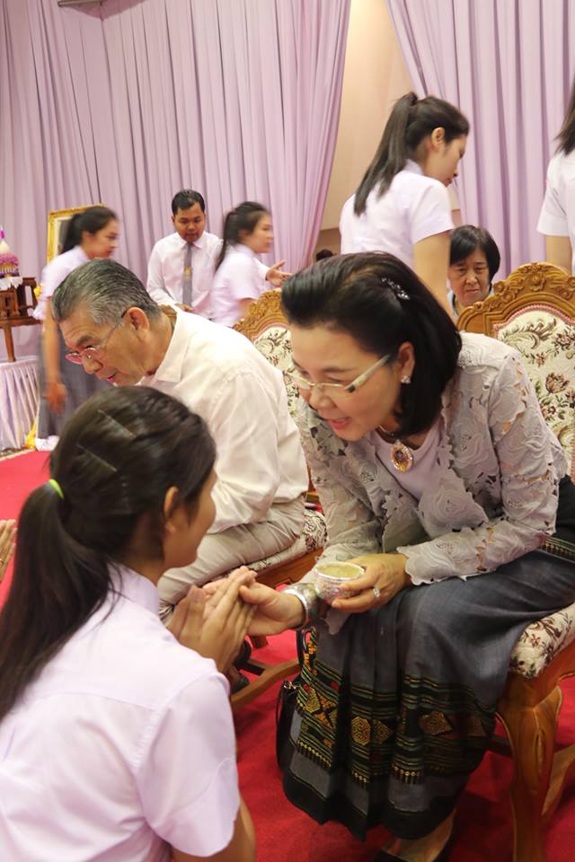 ผู้บริหาร คณาจารย์คณะศึกษาศาสตร์ ร่วมพิธีไหว้ครูประจำปีการศึกษา 2561 มหาวิทยาลัยทักษิณ