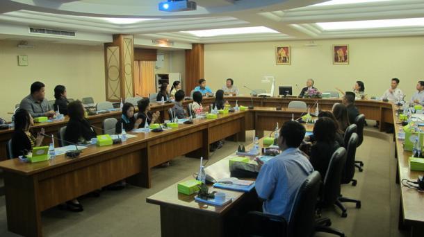 คณะศึกษาศาสตร์ต้อนรับคณะศึกษาดูงาน