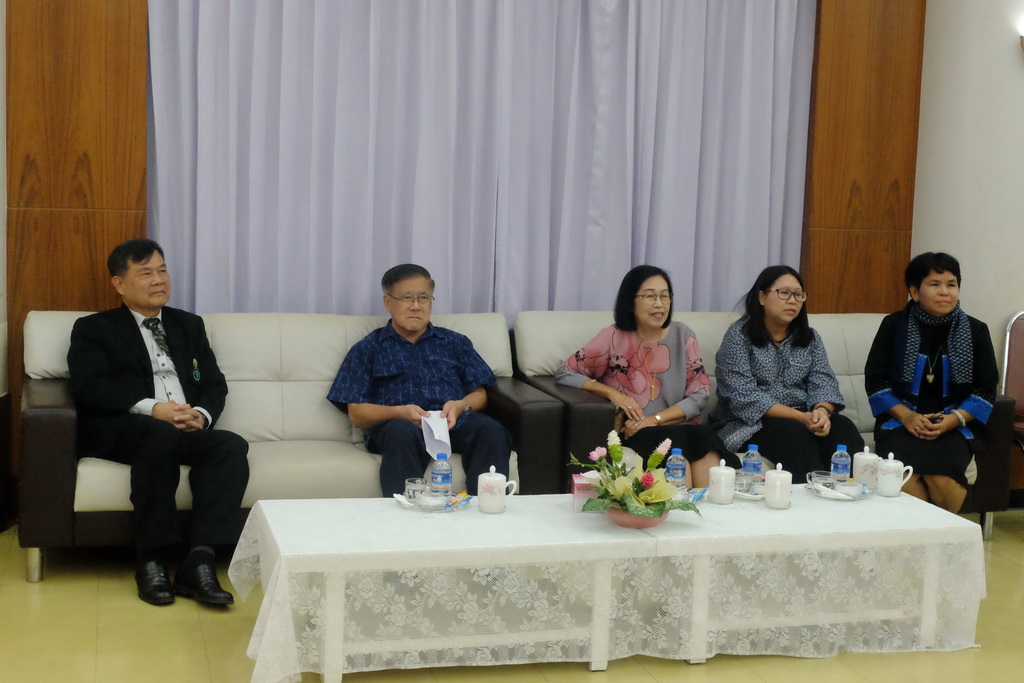 การเซ็นสัญญาการสนับสนุนทุนการศึกษาของมูลนิธิชัยพัฒนา
