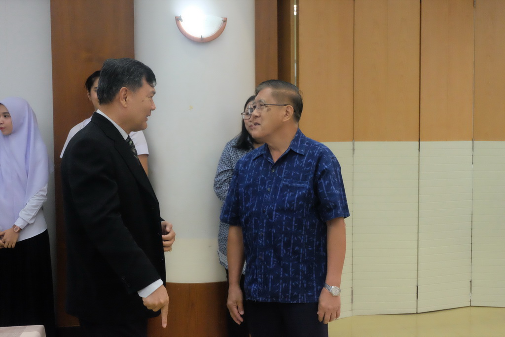 การเซ็นสัญญาการสนับสนุนทุนการศึกษาของมูลนิธิชัยพัฒนา