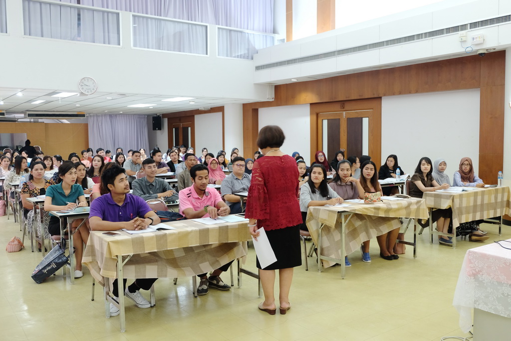 โครงการเตรียมความพร้อมและปฐมนิเทศนิสิตก่อนออกปฏิบัติการสอนในสถานศึกษา สำหรับนิสิตหลักสูตรประกาศนียบัตรบัณฑิต สาขาวิชาวิชาชีพครู ประจำปีการศึกษา 2561