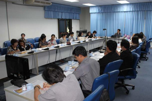 ประชุมคณะกรรมการพัฒนาการวิจัยระดับคณะ เครือข่ายวิจัยทางการศึกษา ภาคใต้ตอนล่าง