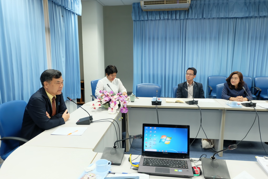 ประชุมผู้บริหารและประธานสาขาวิชาของคณะศึกษาศาสตร์