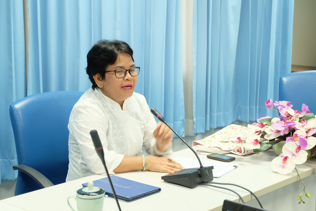ประชุมผู้บริหารและประธานสาขาวิชาของคณะศึกษาศาสตร์