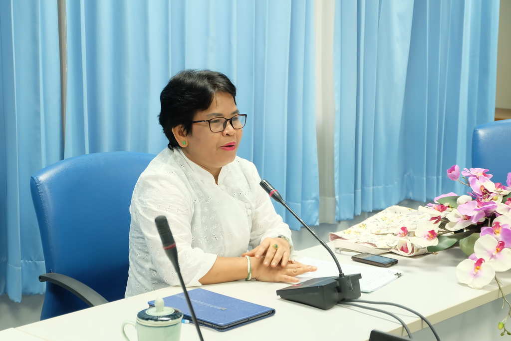 ประชุมผู้บริหารและประธานสาขาวิชาของคณะศึกษาศาสตร์