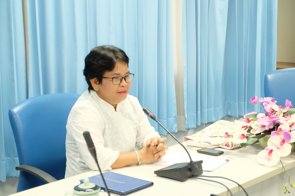 ประชุมผู้บริหารและประธานสาขาวิชาของคณะศึกษาศาสตร์