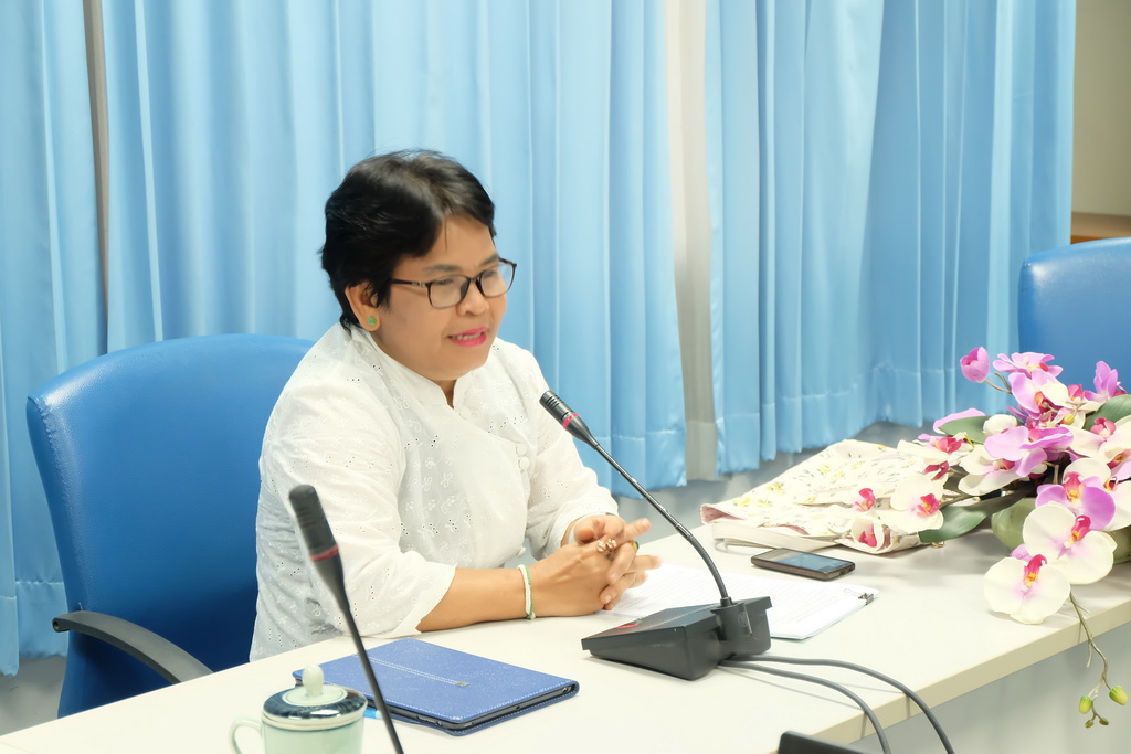 ประชุมผู้บริหารและประธานสาขาวิชาของคณะศึกษาศาสตร์