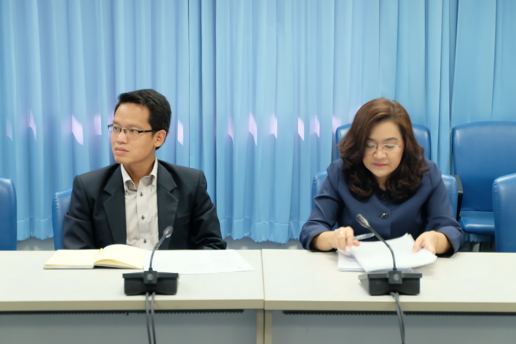 ประชุมผู้บริหารและประธานสาขาวิชาของคณะศึกษาศาสตร์