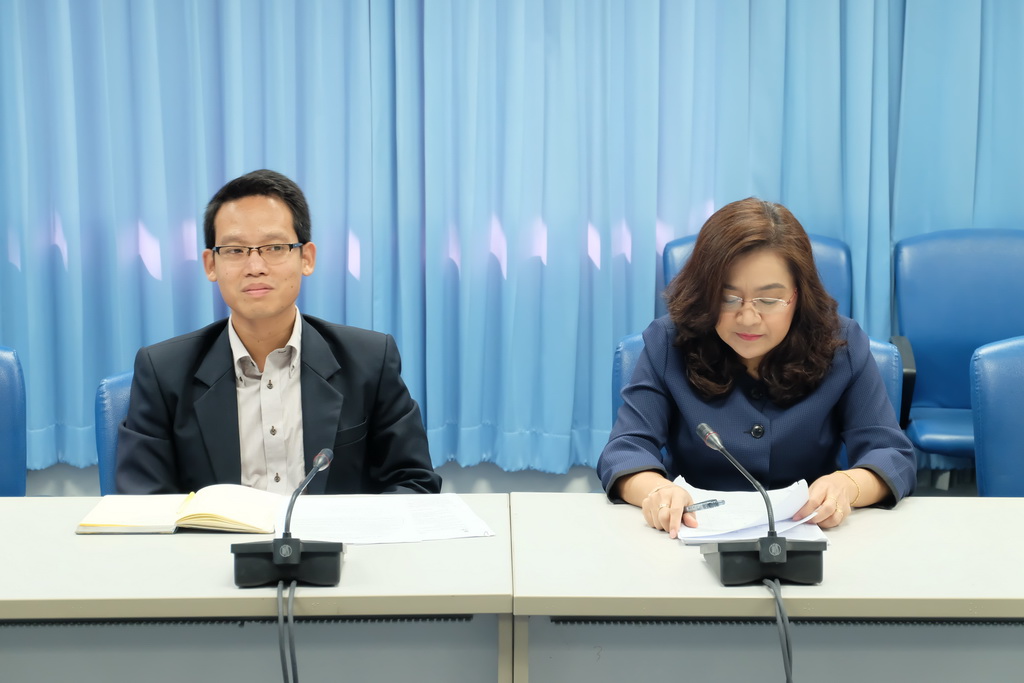 ประชุมผู้บริหารและประธานสาขาวิชาของคณะศึกษาศาสตร์
