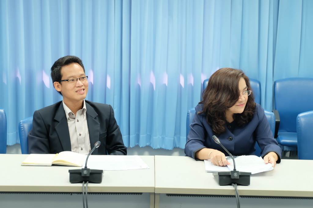 ประชุมผู้บริหารและประธานสาขาวิชาของคณะศึกษาศาสตร์