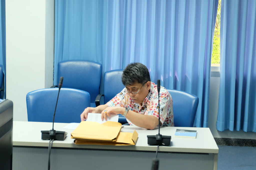 ประชุมผู้บริหารและประธานสาขาวิชาของคณะศึกษาศาสตร์