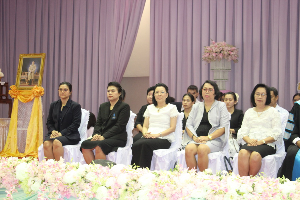 พิธีไหว้ครู ประจำปีการศึกษา 2560 ณ หอประชุมปาริชาต มหาวิทยาลัยทักษิณ