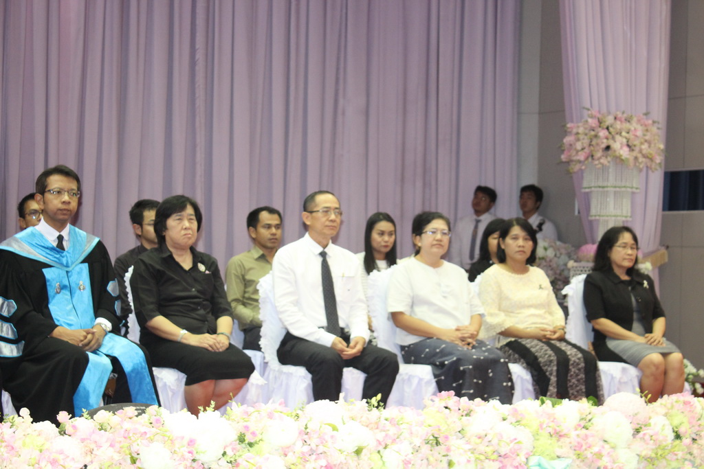พิธีไหว้ครู ประจำปีการศึกษา 2560 ณ หอประชุมปาริชาต มหาวิทยาลัยทักษิณ