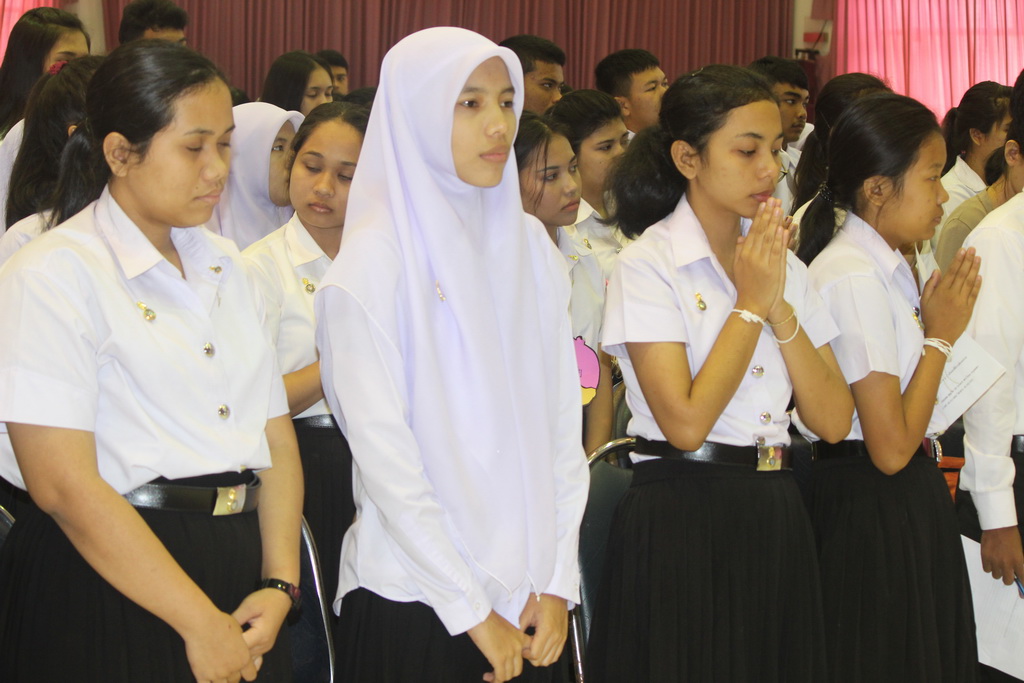 สถาบันพลังจิตตานุภาพ สาขาที่ 104 วัดโคกคีรี พัทลุง ได้จัดอบรมให้ความรู้แก่นิสิตคณะศึกษาศาสตร์ เรื่อง “ชินนสาสมาธิ 1 สมาธิชนะใจตนเอง”