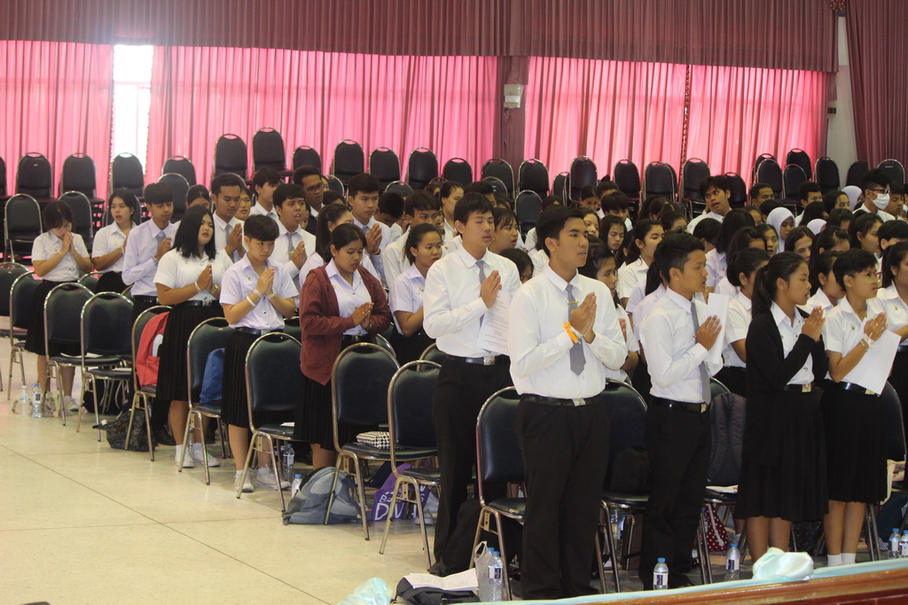 สถาบันพลังจิตตานุภาพ สาขาที่ 104 วัดโคกคีรี พัทลุง ได้จัดอบรมให้ความรู้แก่นิสิตคณะศึกษาศาสตร์ เรื่อง “ชินนสาสมาธิ 1 สมาธิชนะใจตนเอง”