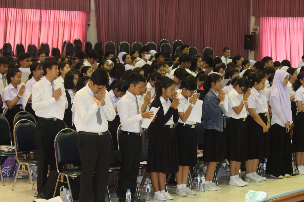 สถาบันพลังจิตตานุภาพ สาขาที่ 104 วัดโคกคีรี พัทลุง ได้จัดอบรมให้ความรู้แก่นิสิตคณะศึกษาศาสตร์ เรื่อง “ชินนสาสมาธิ 1 สมาธิชนะใจตนเอง”