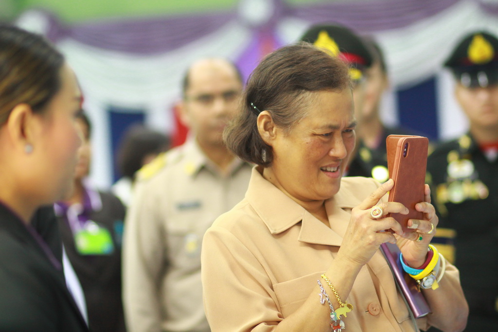 โครงการนำนิสิตทุนมูลนิธิชัยพัฒนาและศิษย์เก่ามูลนิธิชัยพัฒนา มหาวิทยาลัยทักษิณ เข้าเฝ้าเพื่อรับเสด็จสมเด็จพระเทพรัตนราชสุดาฯ สยามบรมราชกุมารี