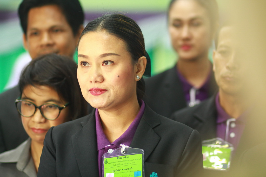 โครงการนำนิสิตทุนมูลนิธิชัยพัฒนาและศิษย์เก่ามูลนิธิชัยพัฒนา มหาวิทยาลัยทักษิณ เข้าเฝ้าเพื่อรับเสด็จสมเด็จพระเทพรัตนราชสุดาฯ สยามบรมราชกุมารี