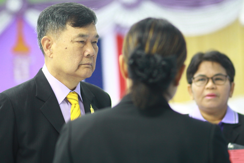 โครงการนำนิสิตทุนมูลนิธิชัยพัฒนาและศิษย์เก่ามูลนิธิชัยพัฒนา มหาวิทยาลัยทักษิณ เข้าเฝ้าเพื่อรับเสด็จสมเด็จพระเทพรัตนราชสุดาฯ สยามบรมราชกุมารี