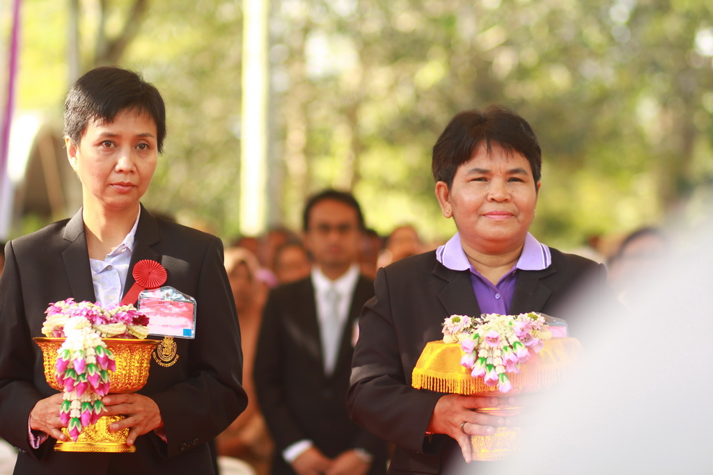 โครงการนำนิสิตทุนมูลนิธิชัยพัฒนาและศิษย์เก่ามูลนิธิชัยพัฒนา มหาวิทยาลัยทักษิณ เข้าเฝ้าเพื่อรับเสด็จสมเด็จพระเทพรัตนราชสุดาฯ สยามบรมราชกุมารี
