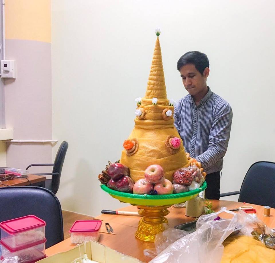 คณะศึกษาศาสตร์ บุคลากร และนิสิตคณะศึกษาศาสตร์ ได้จัดทำหมรับ เพื่อเข้าร่วมโครงการสืบสานประเพณีท้องถิ่นไทยภาคใต้ ทำบุญเดือนสิบ