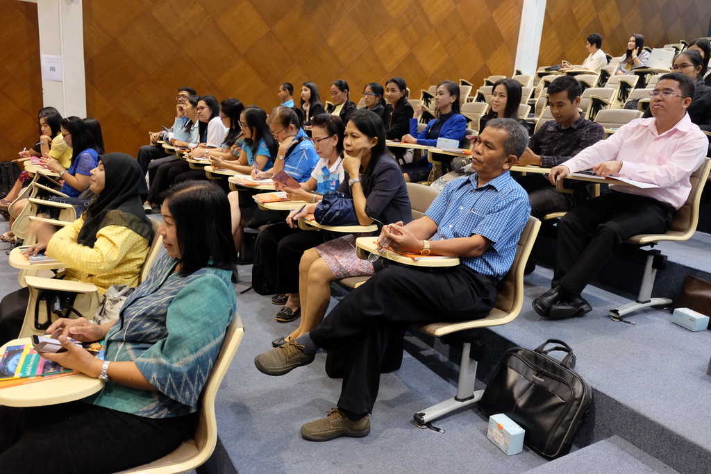 โครงการอบรมเชิงปฏิบัติการสำหรับโรงเรียนในทุกสังกัดในหัวข้อเรื่อง “กระบวนการคิดเชิงคำนวณเพื่อสนับสนุนการสอน coding กับกระบวนการออกแบบเชิงวิศวกรรมและคณิตศาสตร์ วิทยาศาสตร์ ภูมิศาสตร์แนวใหม่ ของหลักสูตรฯ ฉบับปรับปรุง พ.ศ.2560”