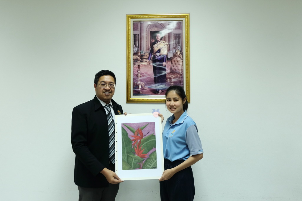 ให้การต้อนรับ นายมูฮัมหมัดอาฟันดี  อาบู  บาการ์ กงสุลใหญ่มาเลเซีย ประจำจังหวัดสงขลา