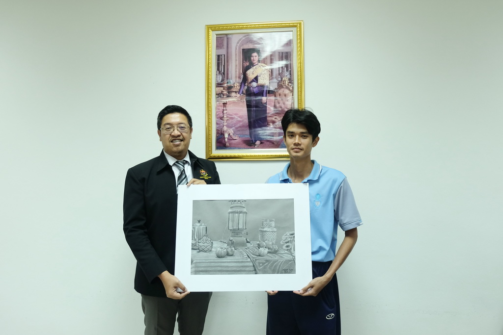ให้การต้อนรับ นายมูฮัมหมัดอาฟันดี  อาบู  บาการ์ กงสุลใหญ่มาเลเซีย ประจำจังหวัดสงขลา