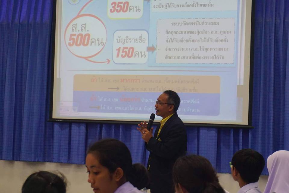 โครงการรู้รักษ์ สามัคคี สร้างความเป็นพลเมืองดีตามวิถีประชาธิปไตย