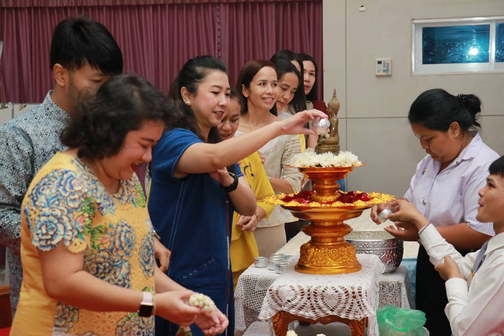 โครงการ “สืบสานประเพณีวันสงกรานต์” ประจำปีพุทธศักราช 2562