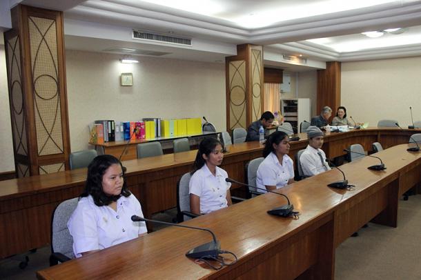 นิสิตรับทุนการศึกษากองทุนครูขจรณรงค์ เทพจารี และธนาคารไทยพาณิชย์
