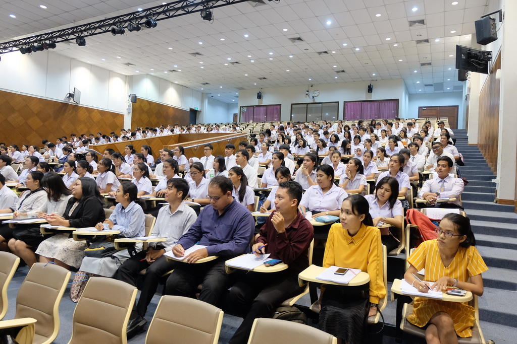 โครงการเตรียมความพร้อมและปฐมนิเทศนิสิตก่อนออกปฏิบัติการสอนสำหรับนิสิตหลักสูตรการศึกษาบัณฑิต (หลักสูตร 5 ปี) และนิสิตหลักสูตรการศึกษามหาบัณฑิต สาขาวิชาการสอนวิทยาศาสตร์ คณิตศาสตร์และคอมพิวเตอร์ ปีการศึกษา 2562