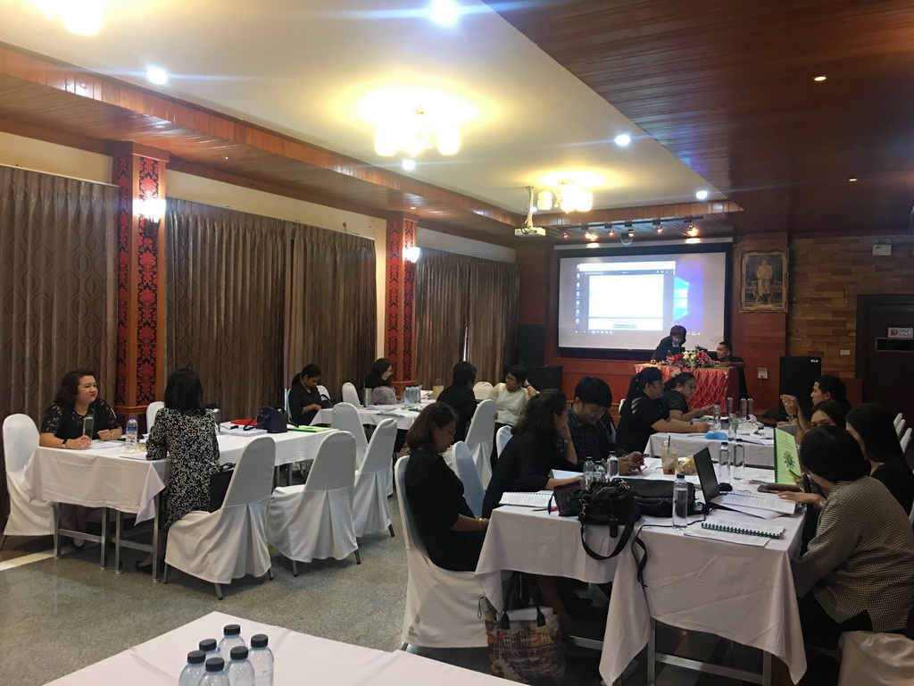 ประชุมเชิงปฏิบัติการ : การพัฒนากระบวนการจัดการเรียนรู้โดยใช้ชุมชนเป็นฐาน (หมวดวิชาชีพครู หลักสูตร 4 มาตรฐาน)