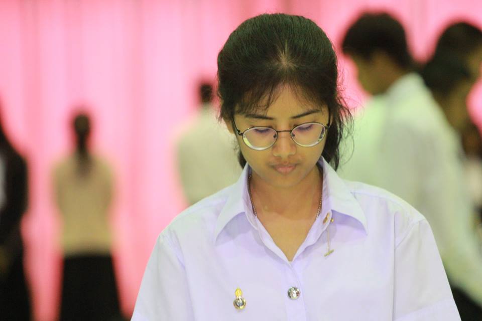 กิจกรรมการอบรม "สมาธิ"  สำหรับนิสิตปริญญาตรี ชั้นปีที่ 1  คณะศึกษาศาสตร์ มหาวิทยาลัยทักษิณ