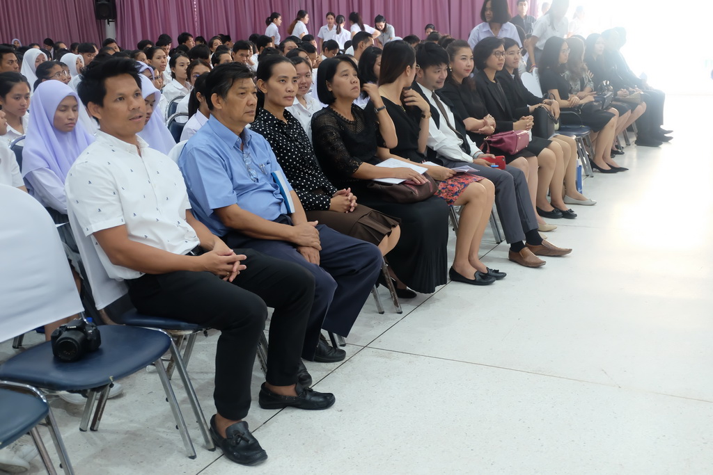 โครงการปฐมนิเทศนิสิตใหม่คณะศึกษาศาสตร์ มหาวิทยาลัยทักษิณ ระดับปริญญาตรี ชั้นปีที่ 1 ประจำปีการศึกษา 2562
