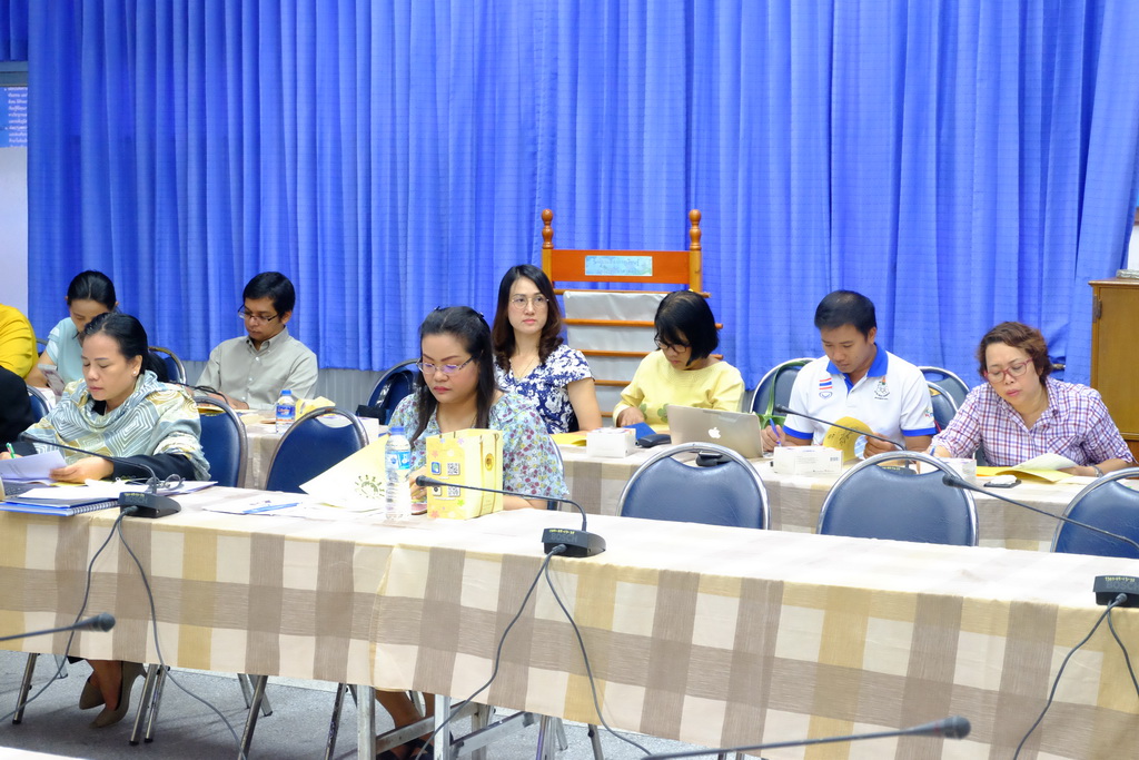 การประชุมเชิงปฏิบัติการ : การพัฒนากระบวนการจัดการเรียนรู้โดยใช้ชุมชนเป็นฐาน (หมวดวิชาชีพครู หลักสูตร 4 ปี) ครั้งที่ 2