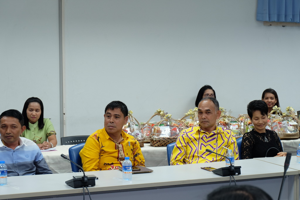 พิธีลงนามความร่วมมือทางวิชาการ ระหว่าง องค์การบริหารส่วนจังหวัดพัทลุงกับคณะศึกษาศาสตร์ มหาวิทยาลัยทักษิณ