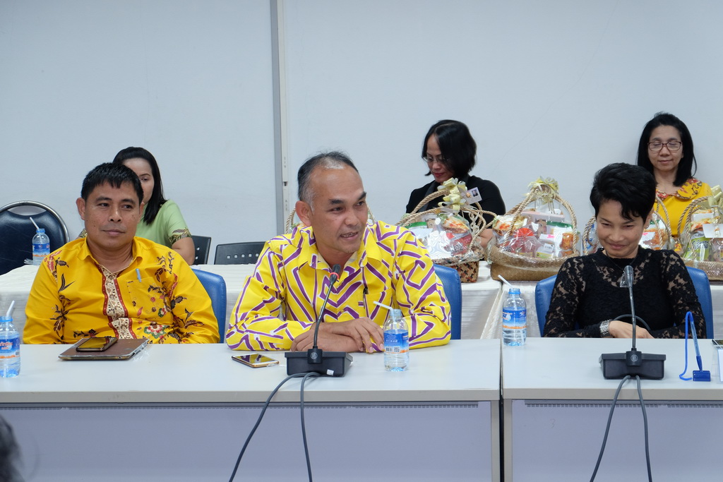 พิธีลงนามความร่วมมือทางวิชาการ ระหว่าง องค์การบริหารส่วนจังหวัดพัทลุงกับคณะศึกษาศาสตร์ มหาวิทยาลัยทักษิณ