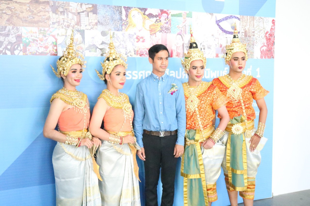 นิทรรศการโครงงานสร้างสรรค์ศิลปศึกษานิพนธ์ "Art Education Thesis Exhibition 1"