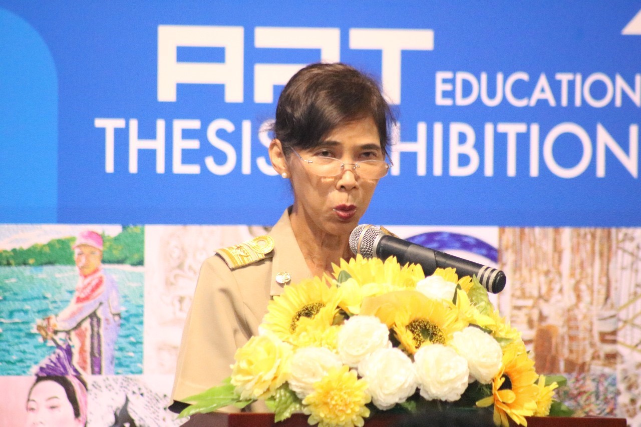นิทรรศการโครงงานสร้างสรรค์ศิลปศึกษานิพนธ์ "Art Education Thesis Exhibition 1"