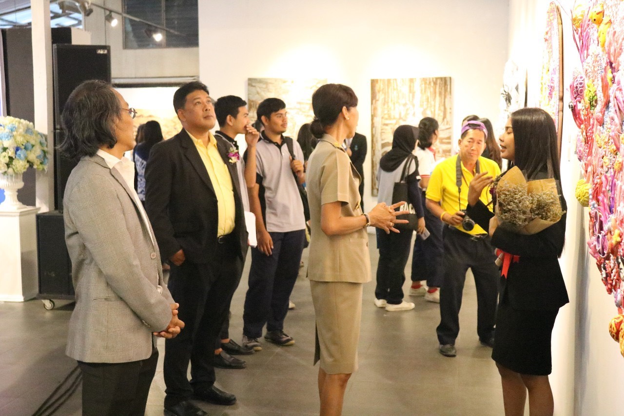 นิทรรศการโครงงานสร้างสรรค์ศิลปศึกษานิพนธ์ "Art Education Thesis Exhibition 1"